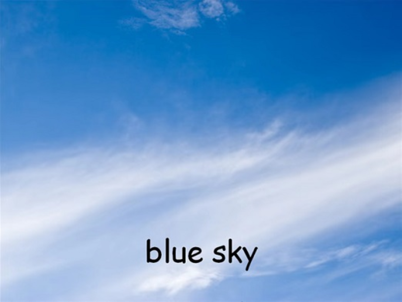 blue sky puzzle