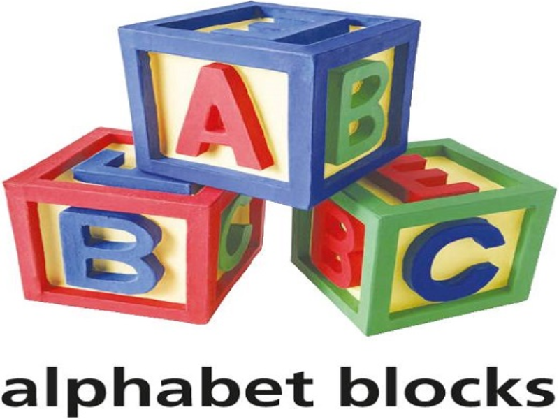 alphabet blocks puzzle