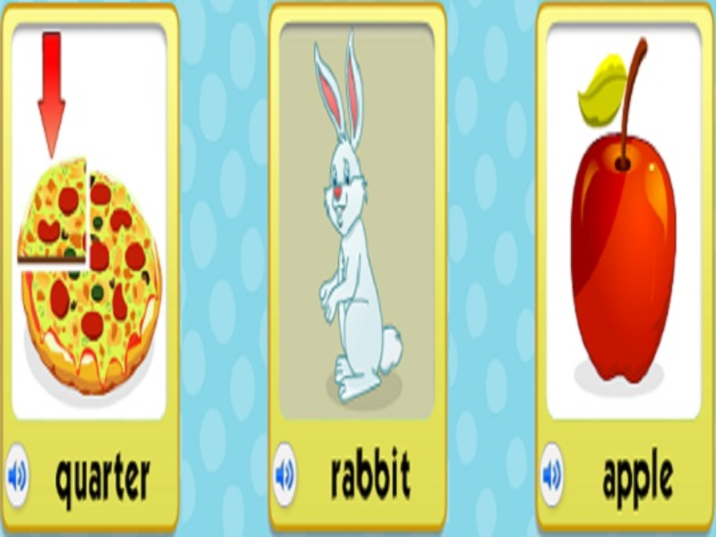 quarter rabbit apple puzzle