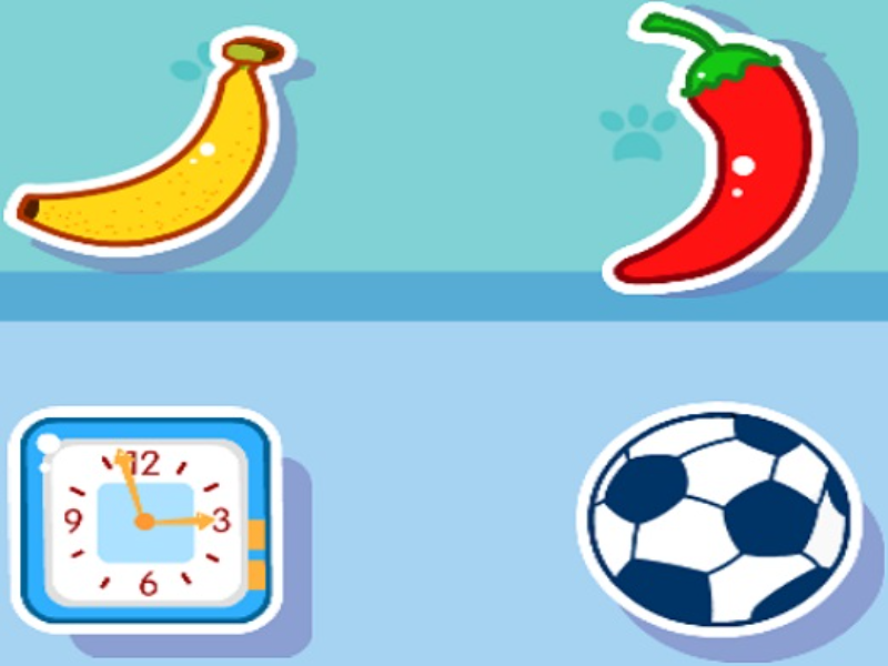 banana chili pepper clock soccer ball puzzle