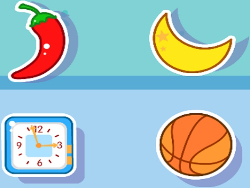 chili pepper moon clock basketball puzzle