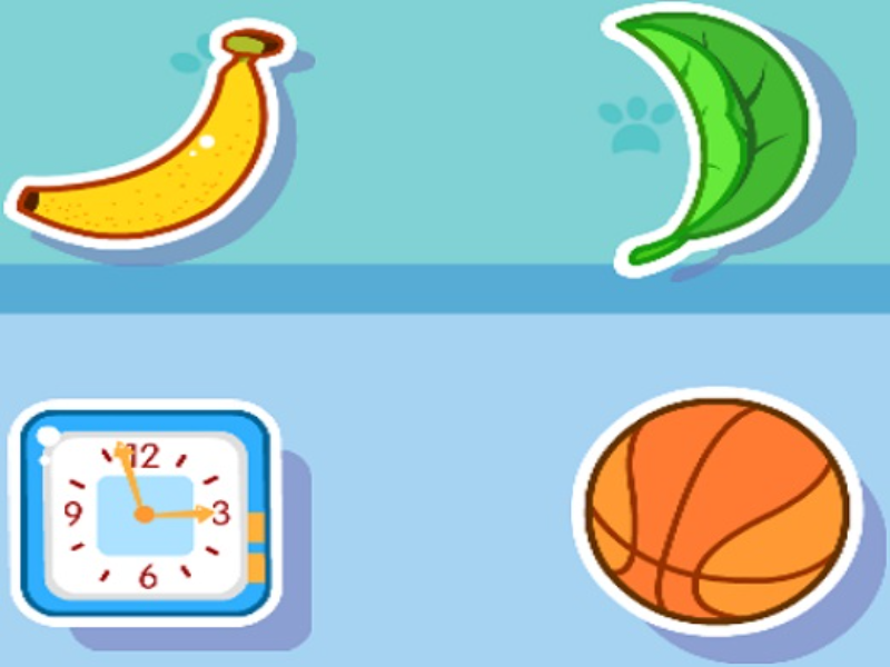 banana leaf clock basketball puzzle