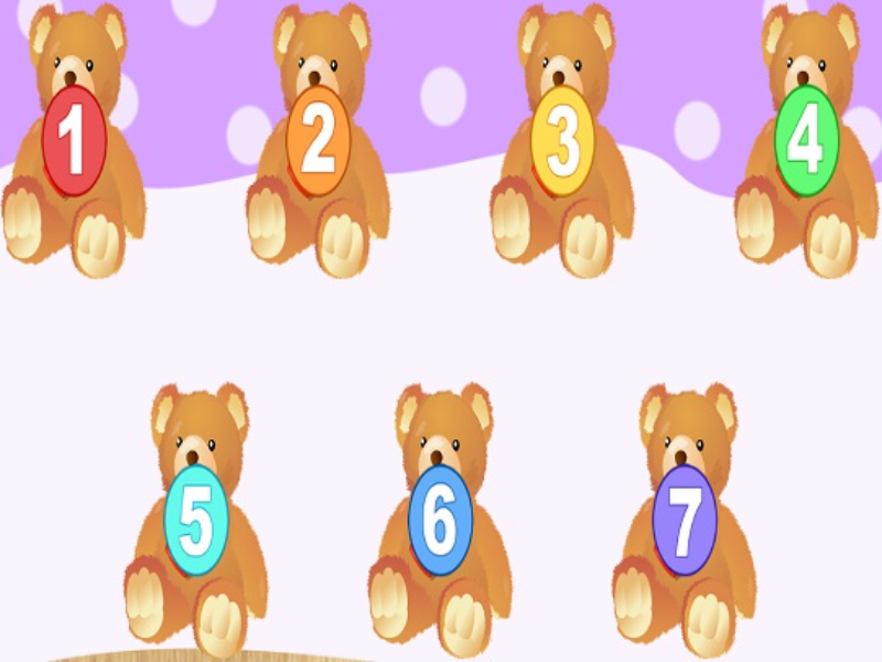 seven teddy bears puzzle