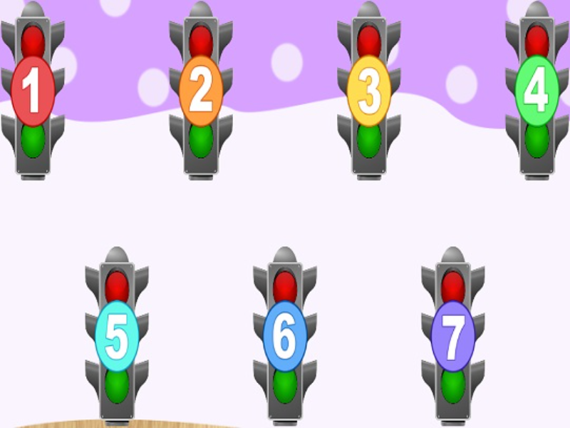 seven traffic lights puzzle