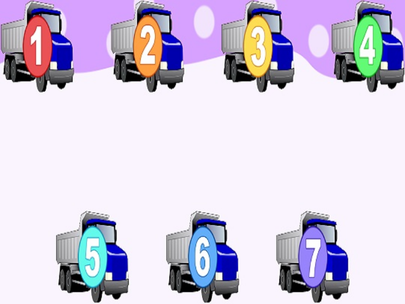 seven trucks puzzle