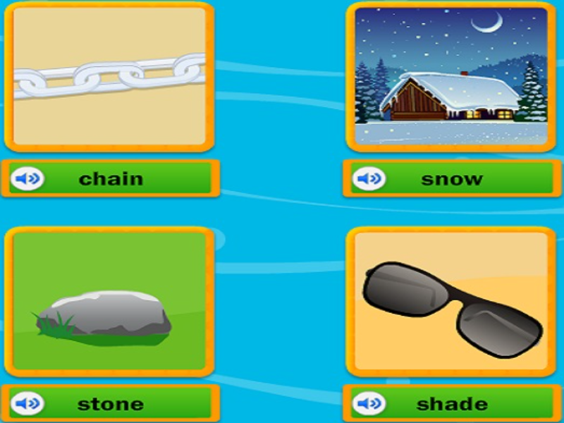 chain snow stone shade puzzle