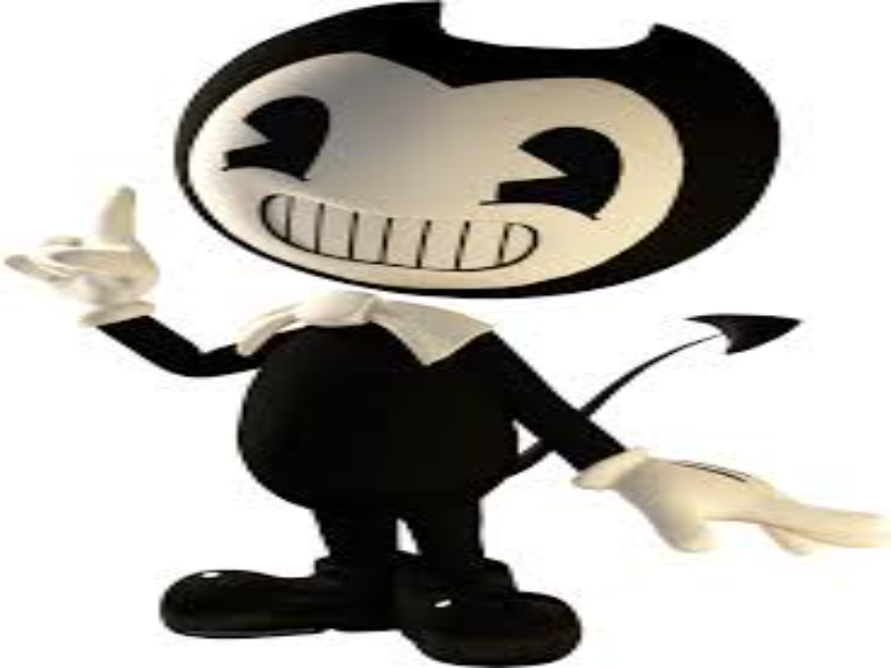 bendy try to solve puzzle