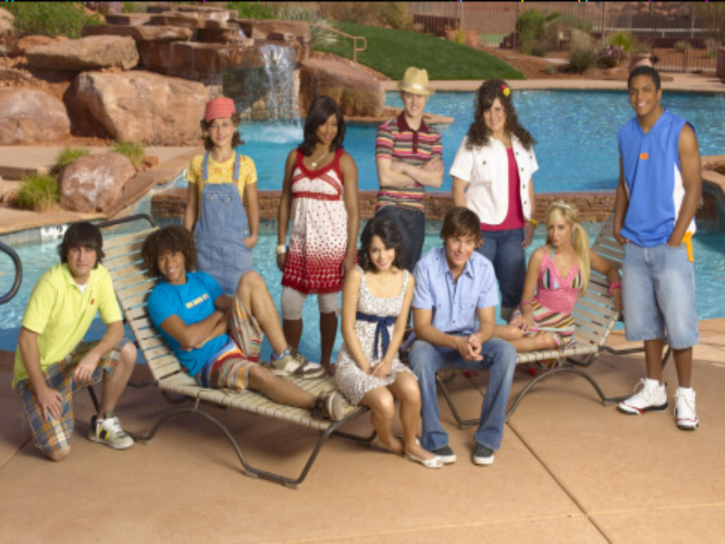 high school musical 2 all the cast  puzzle