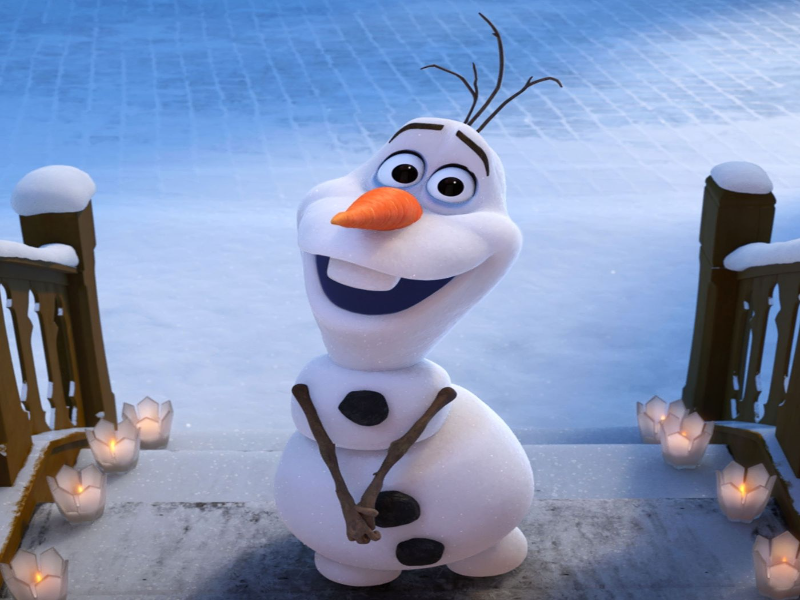 Olaf from Frozen puzzle