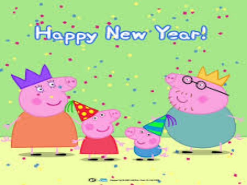 Peppa New Year puzzle