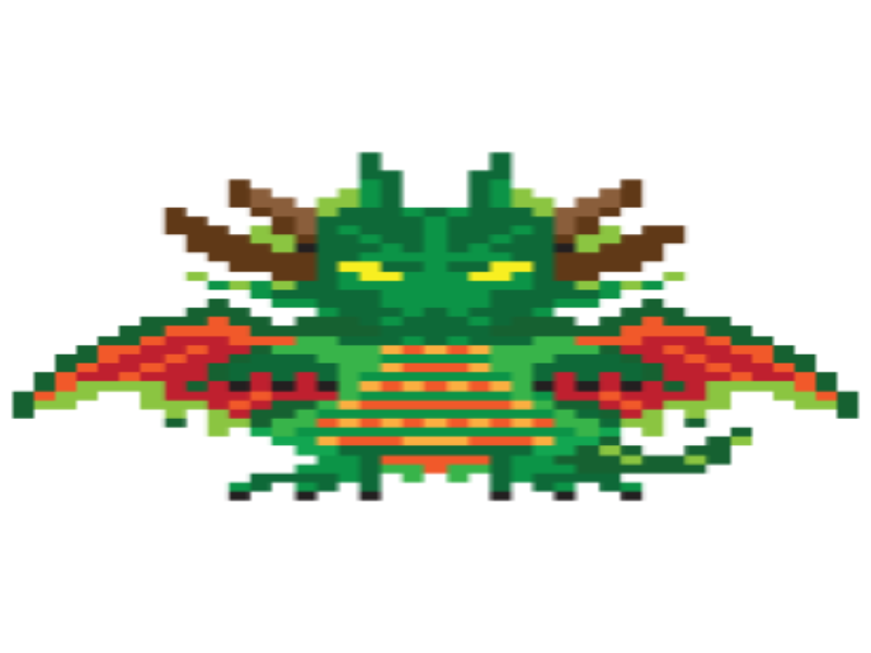 pixel dragon puzzle