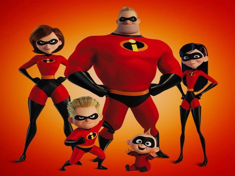 Incredibles 12 pc puzzle