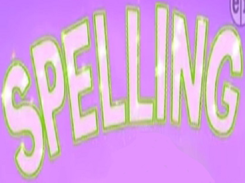 spelling puzzle