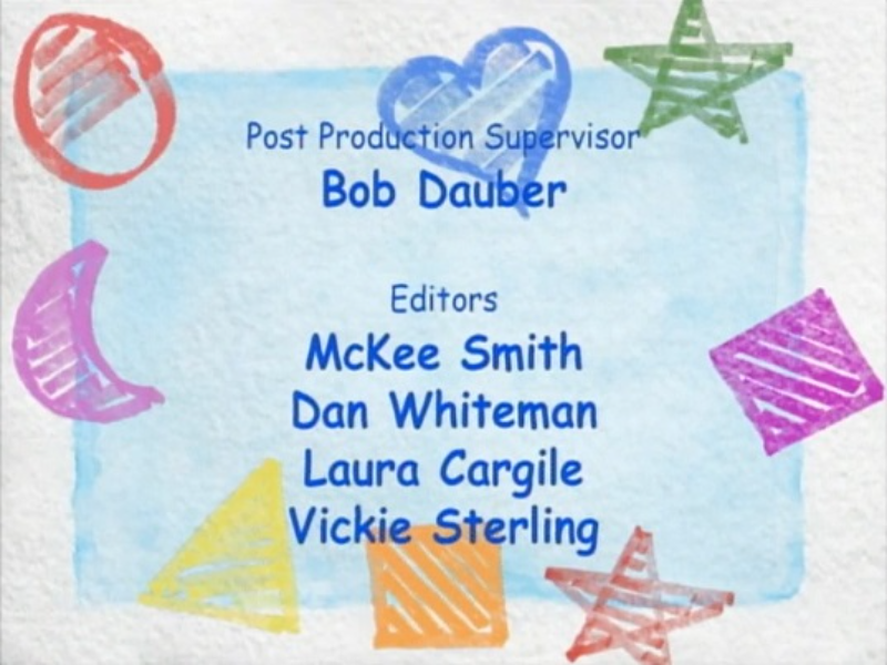 post production supervisor bob dauber editors mckee smith dan whiteman laura cargile vickie sterling puzzle