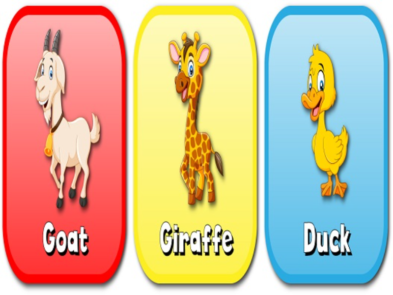 goat giraffe duck puzzle