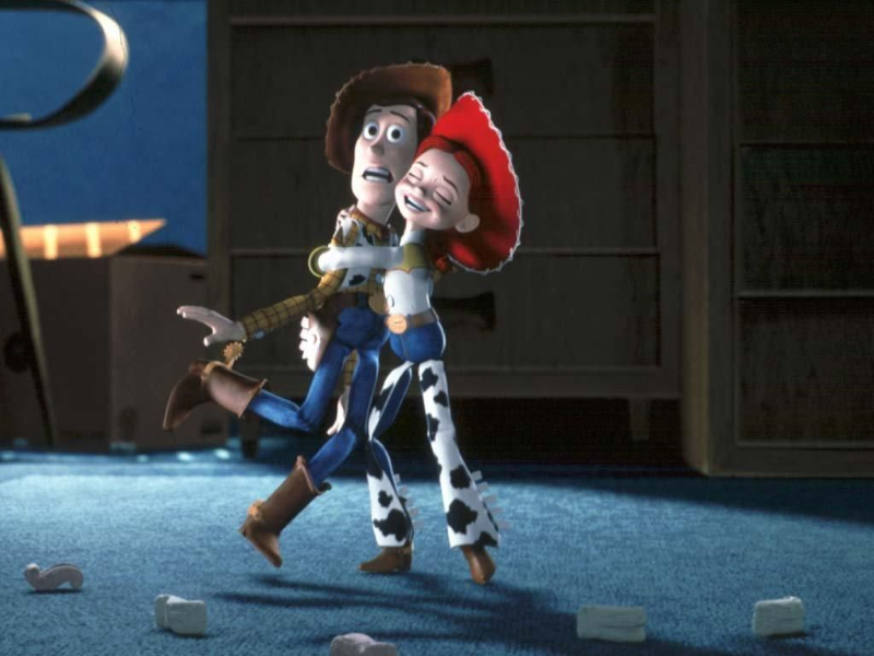 Woody meets Jessie puzzle