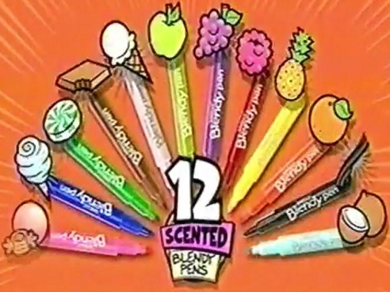 twelve scented blendy pens puzzle