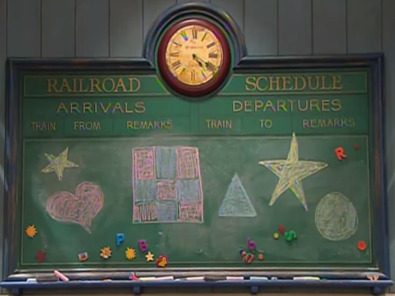 railroad schedule puzzle