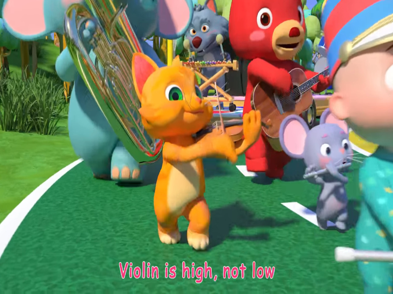 violin high not low puzzle