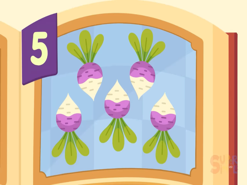 five tunneling turnips puzzle