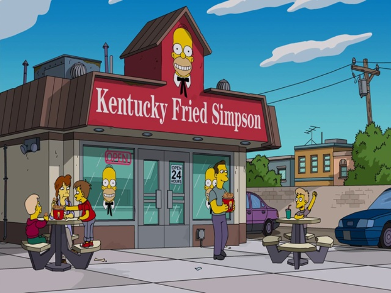 kentucky fried simpson puzzle