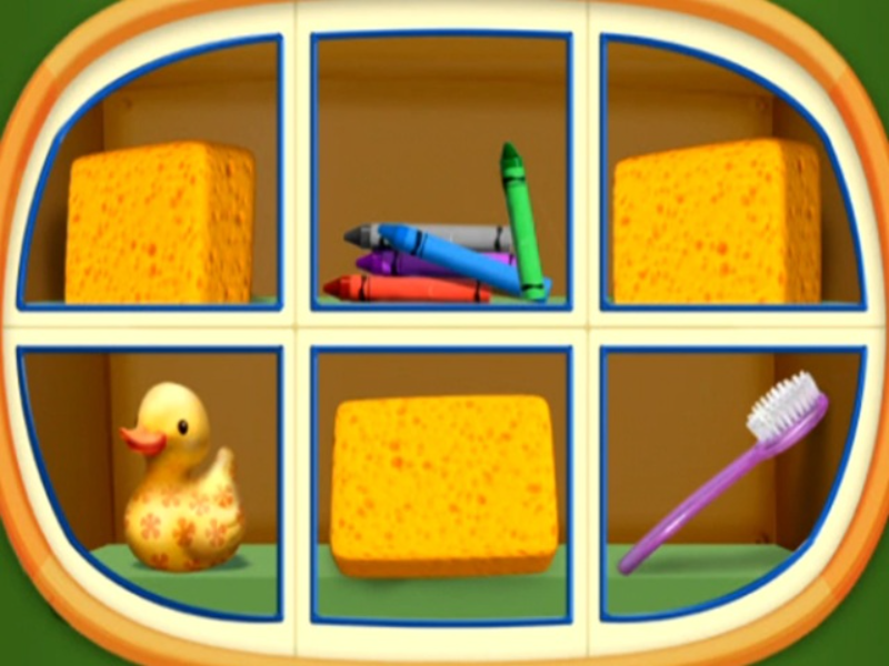 three sponges puzzle