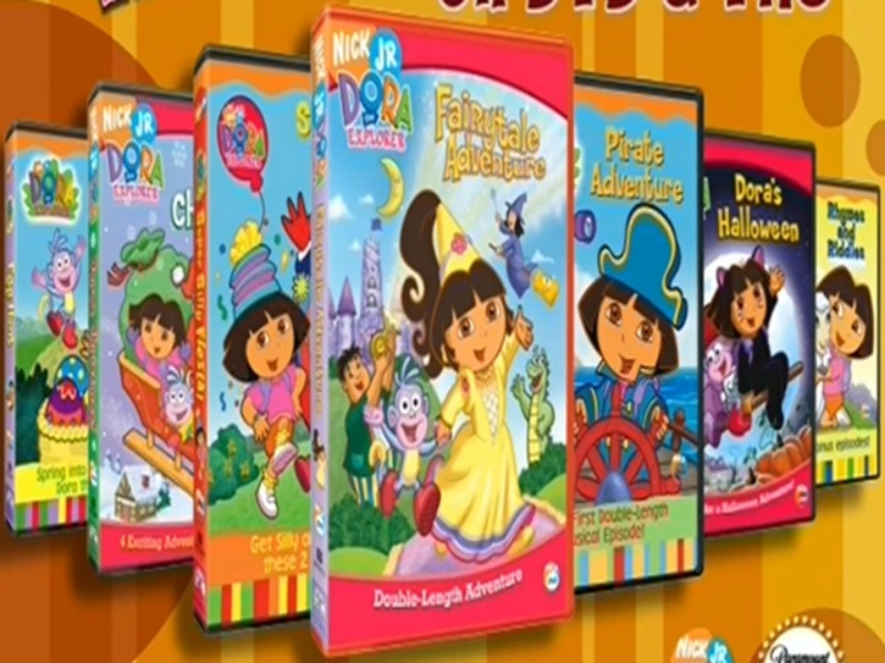 dora dvd vhs promo puzzle