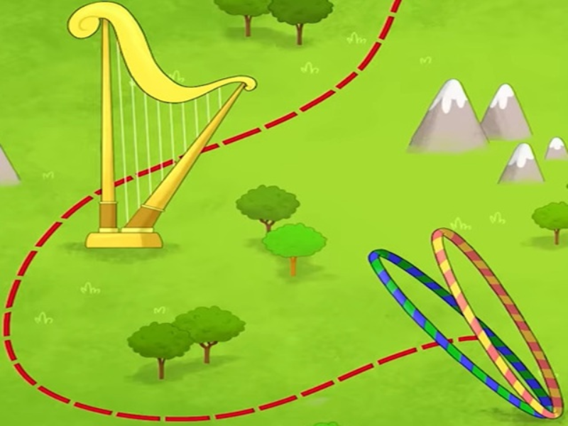 harp hula hoop puzzle