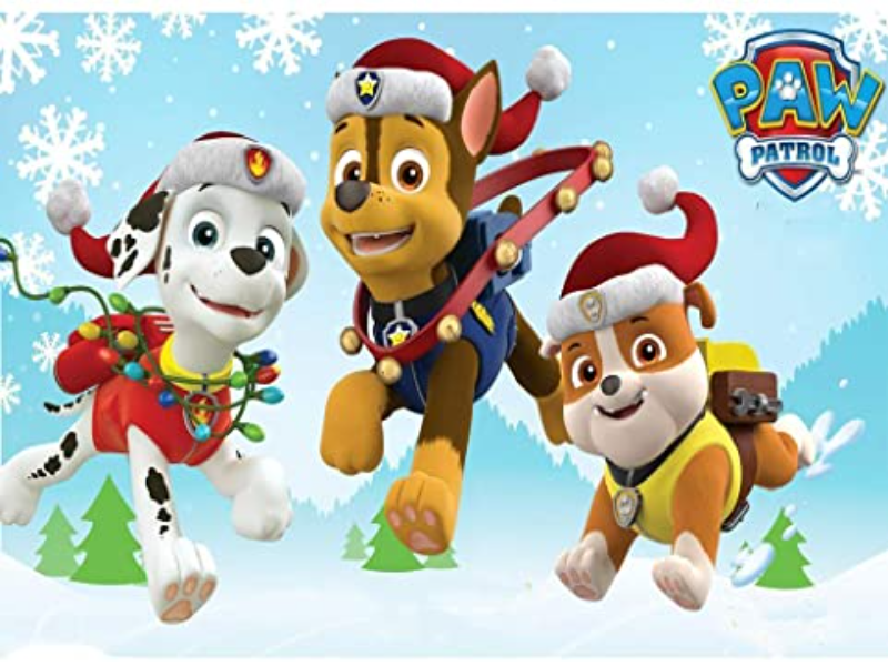 Paw Patrol Christmas puzzle